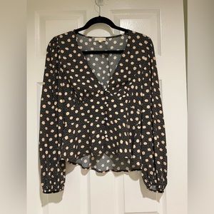 Whimsy + Row dot blouse